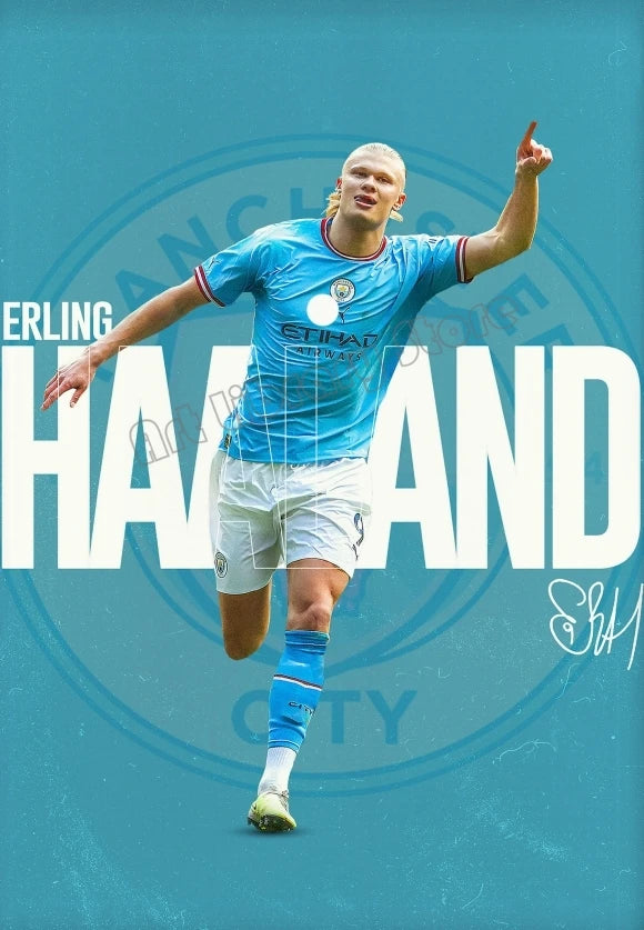 Football Stars Canvas Art