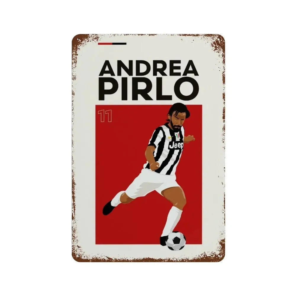 Football Magic Metal Poster