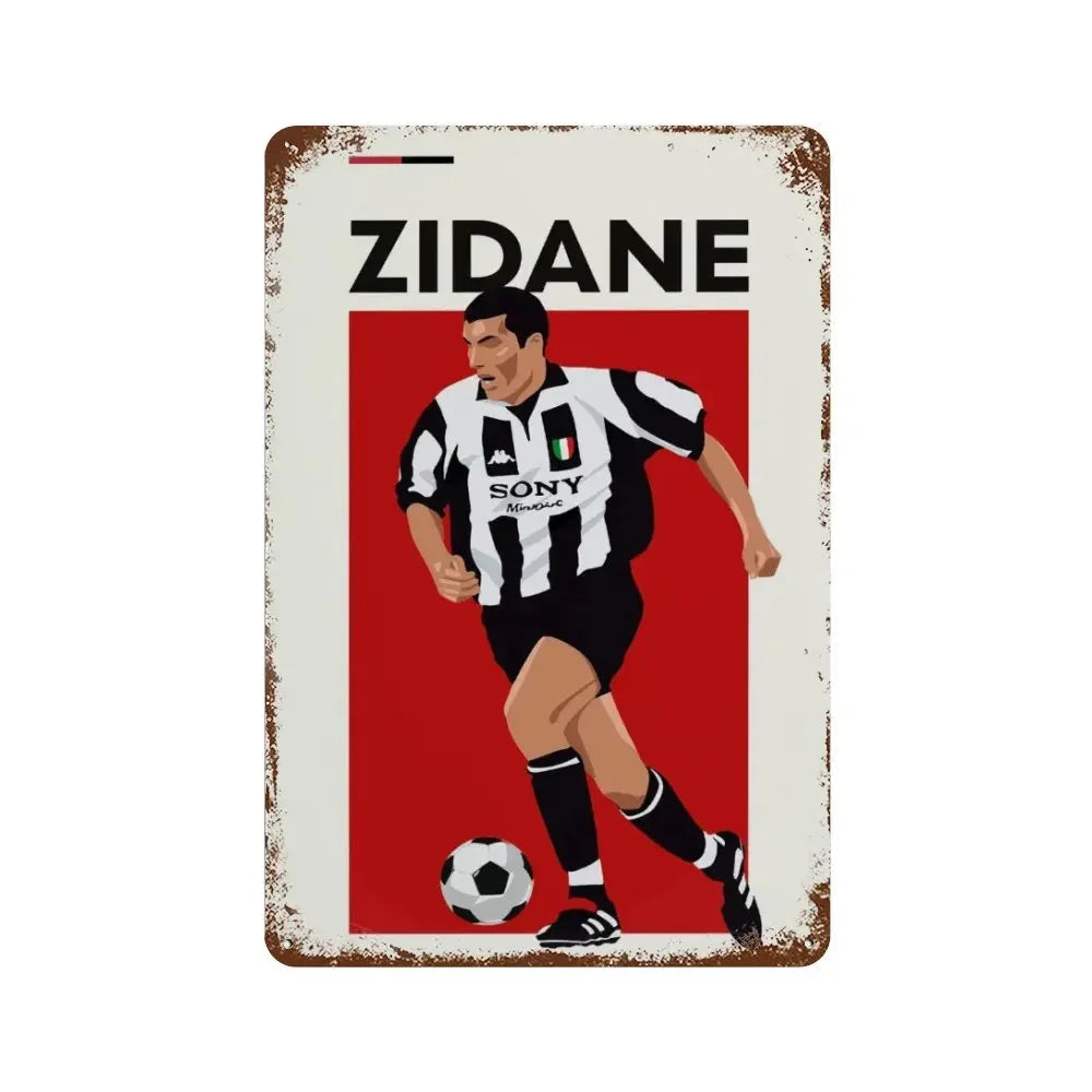 Football Magic Metal Poster