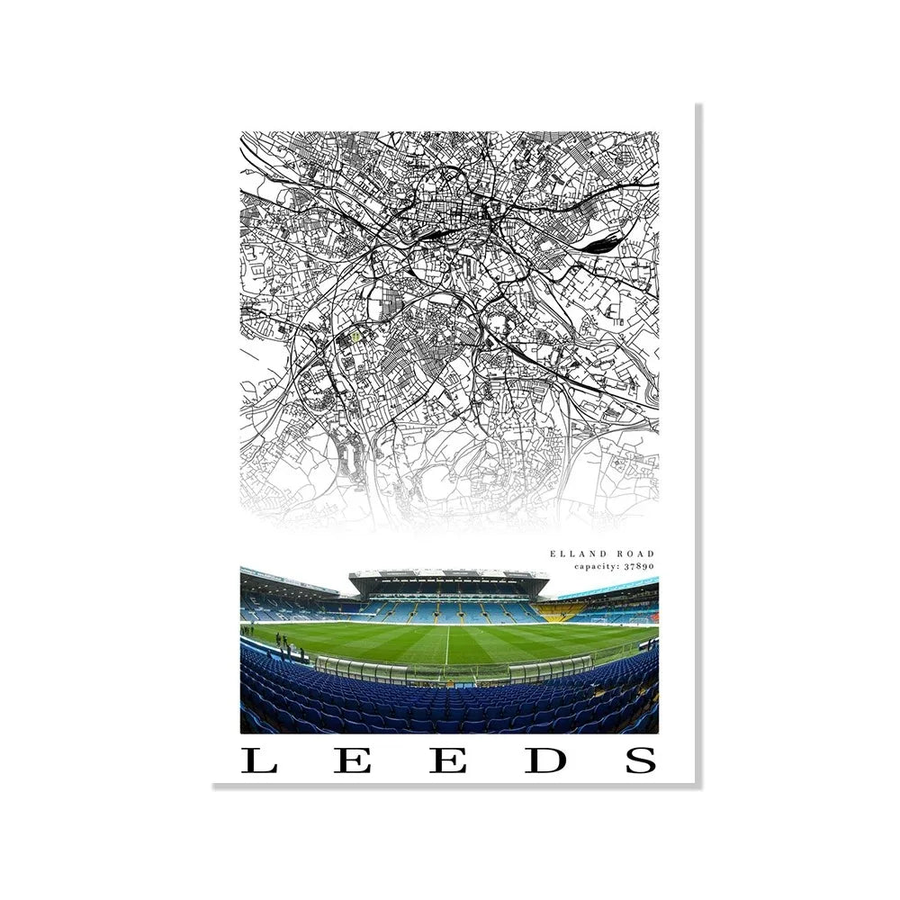 Ultimate UK Football Stadium Art