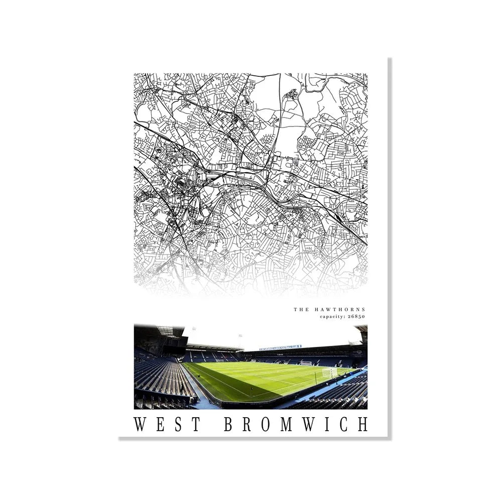 Ultimate UK Football Stadium Art