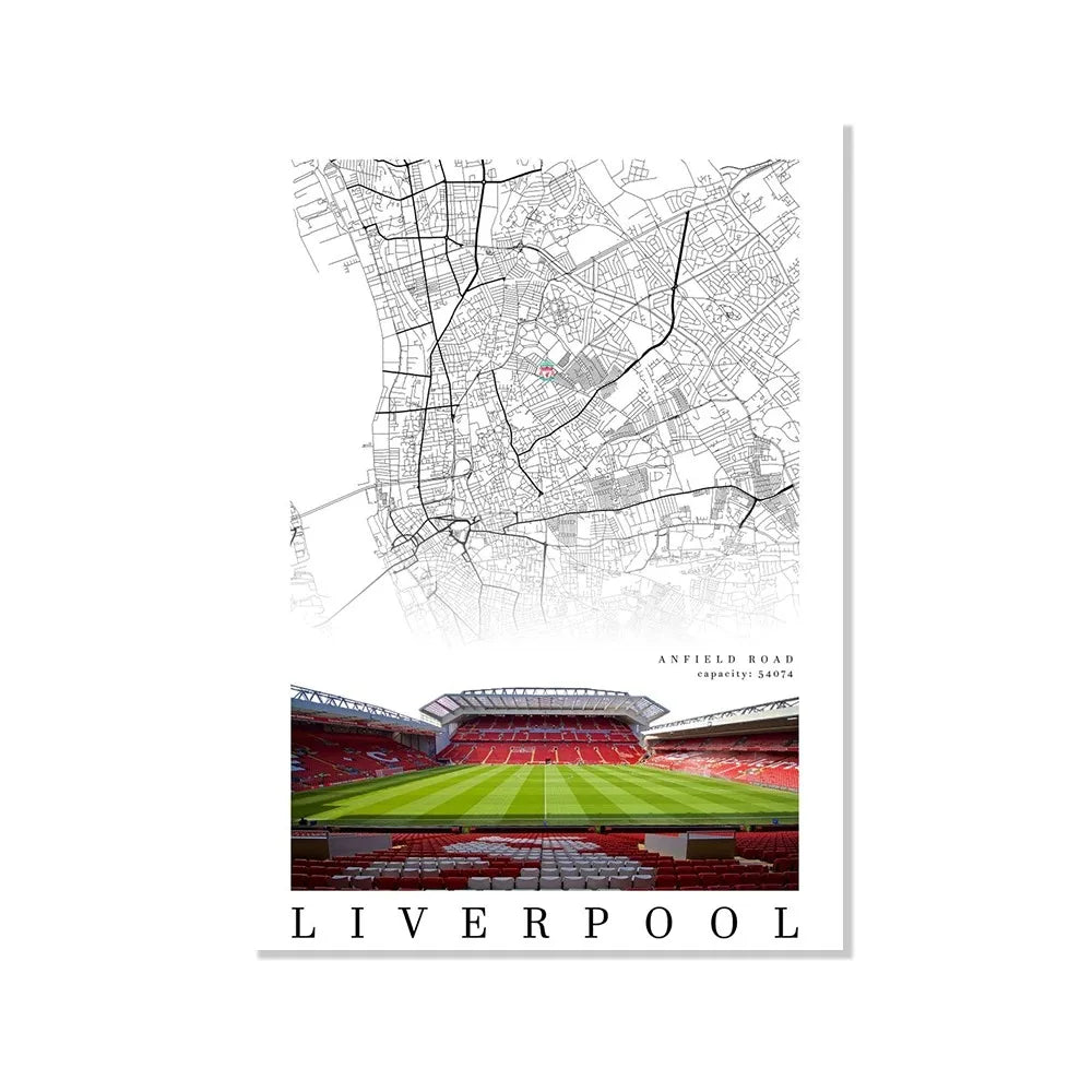 Ultimate UK Football Stadium Art