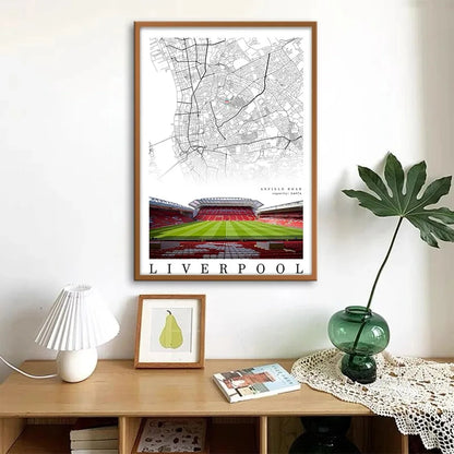 Ultimate UK Football Stadium Art