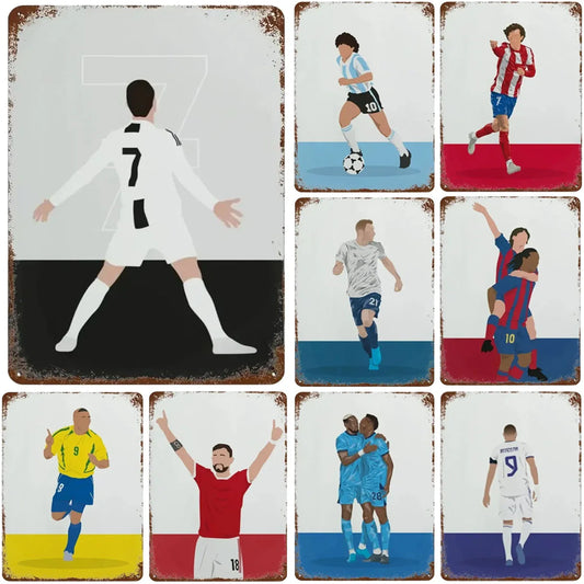 Touchdown Metal Wall Art