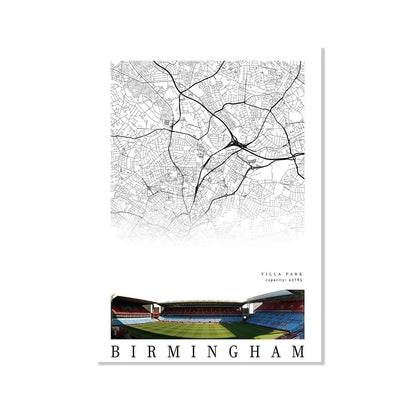 Ultimate UK Football Stadium Art