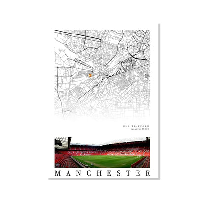 Ultimate UK Football Stadium Art